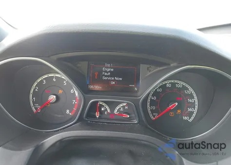 2016 Ford Focus St из США, поврежденный, VIN 1FADP3L97GL212935